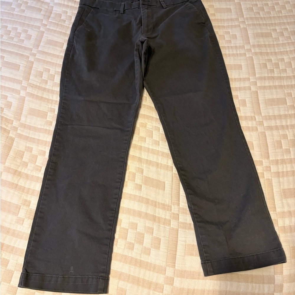 Gray chinos